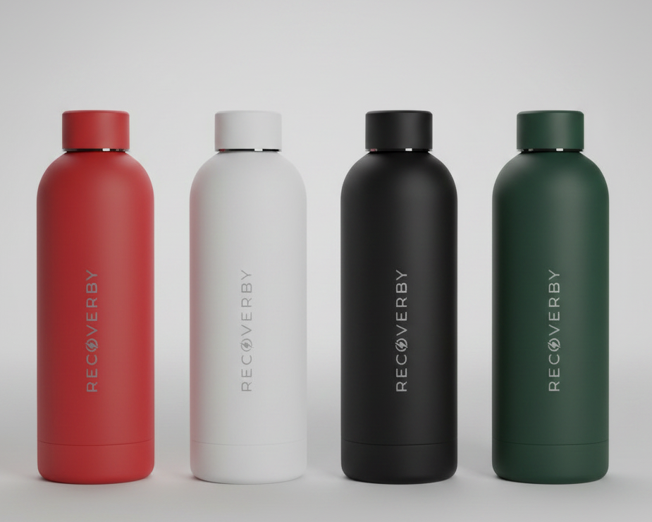 Recoverby Voyager 500ml Stainlesss Steel Water Bottle 4 colors
